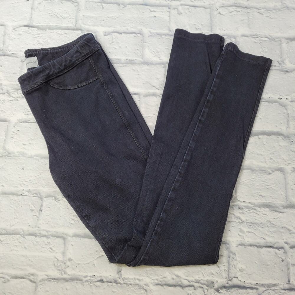 AG Adriano Goldschmied Black Knit Luxe Denim size 27